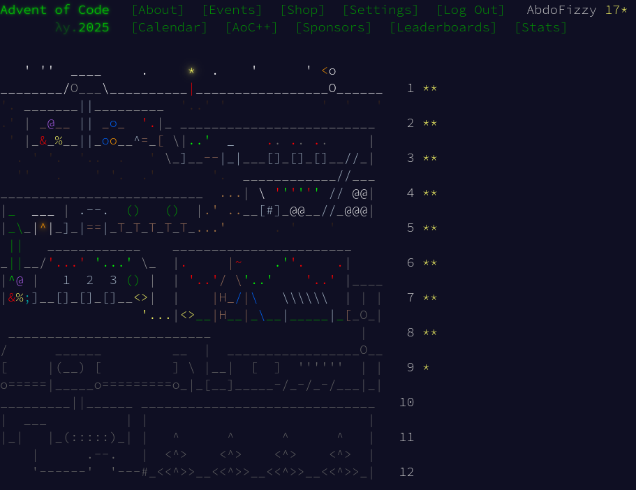 Advent Of Code Week 2 Progress